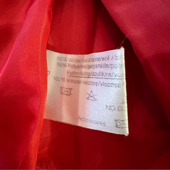 Louis Feraud vintage red jacket - Picture 7 of 12